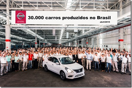 Nissan celebra el primer año de operaciones del Complejo Industrial de Resende con la producción de su unidad 30 mil