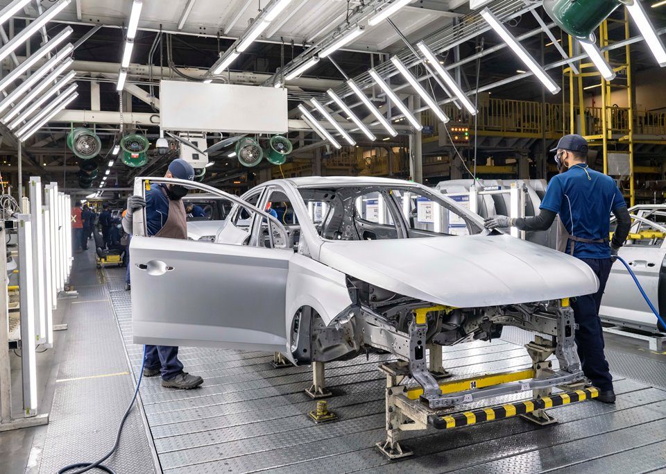 Produção de automóveis registra queda no primeiro semestre de 2022