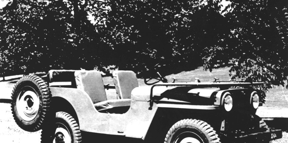 Aniversário de 75 anos do primeiro Jeep civil o CJ-2A