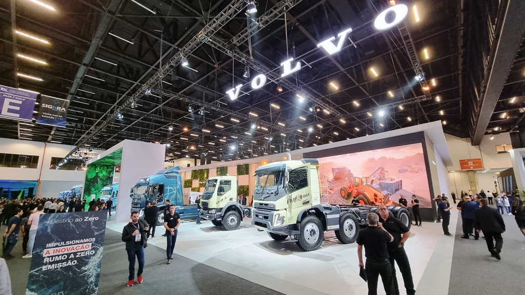 Fenatran 2022 mostra o futuro do transporte- Volvo Trucks