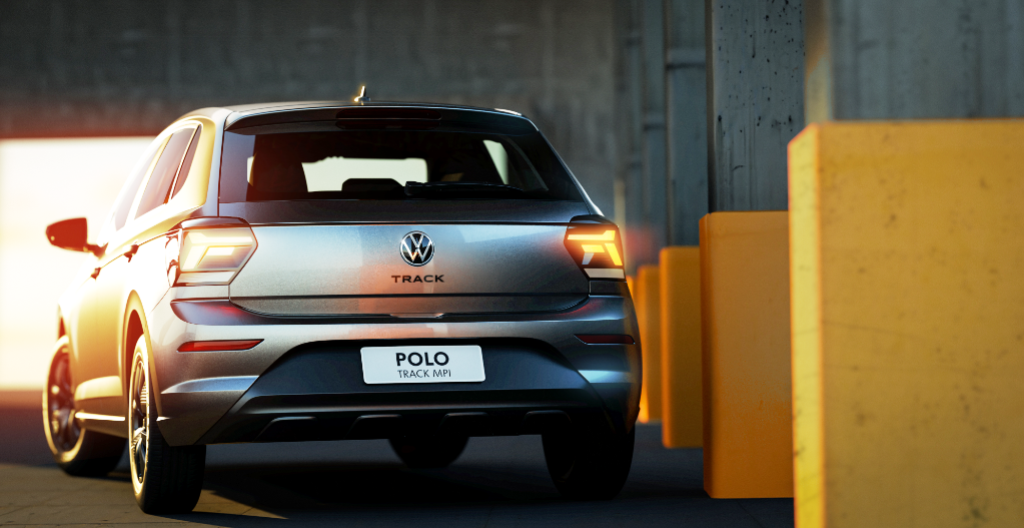 Lançamento: Novo VW Polo Track 2023- Traseira