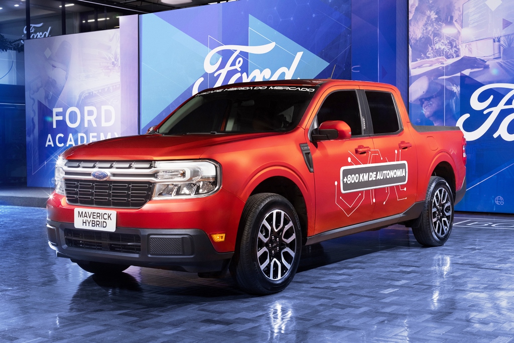 Ford confirma 10 lançamentos em 2023- Maverick Hybrid