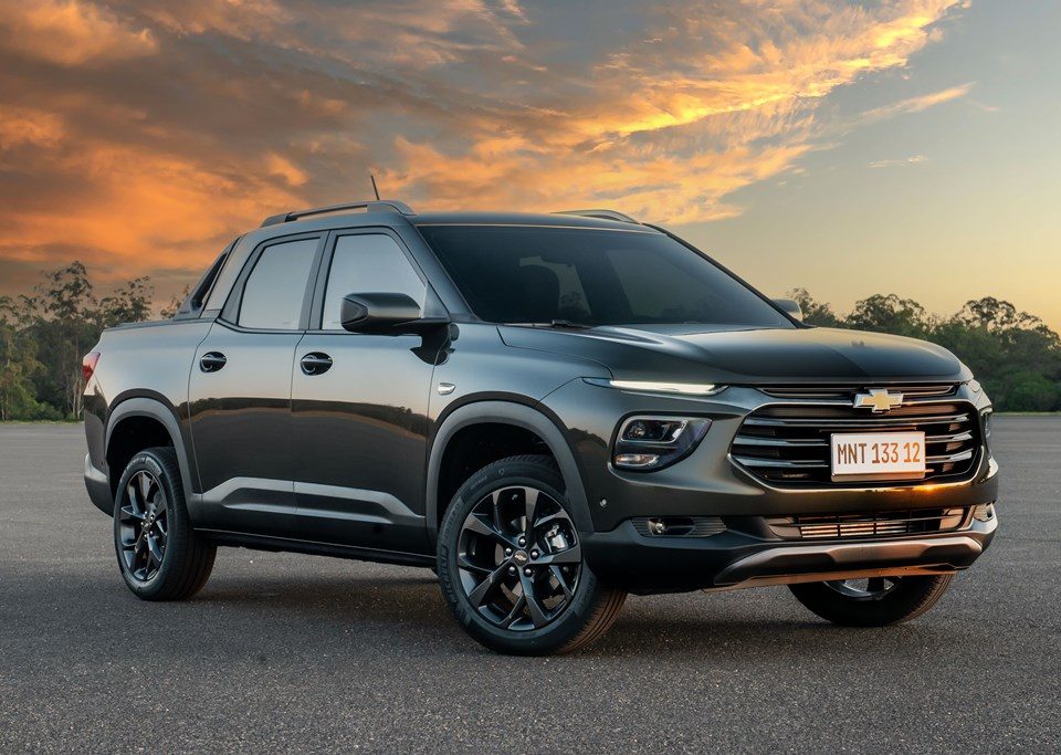 GM inicia a pré-venda da Nova Chevrolet Montana 2023- Frente