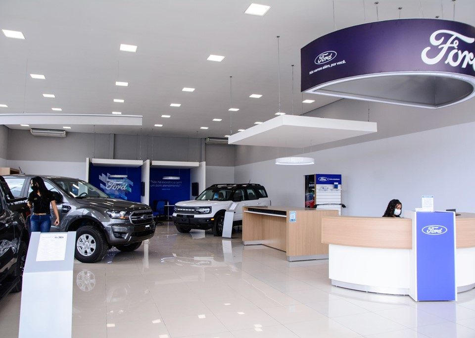 Venda de automóveis aumenta em janeiro de 2023 Concessionária Ford