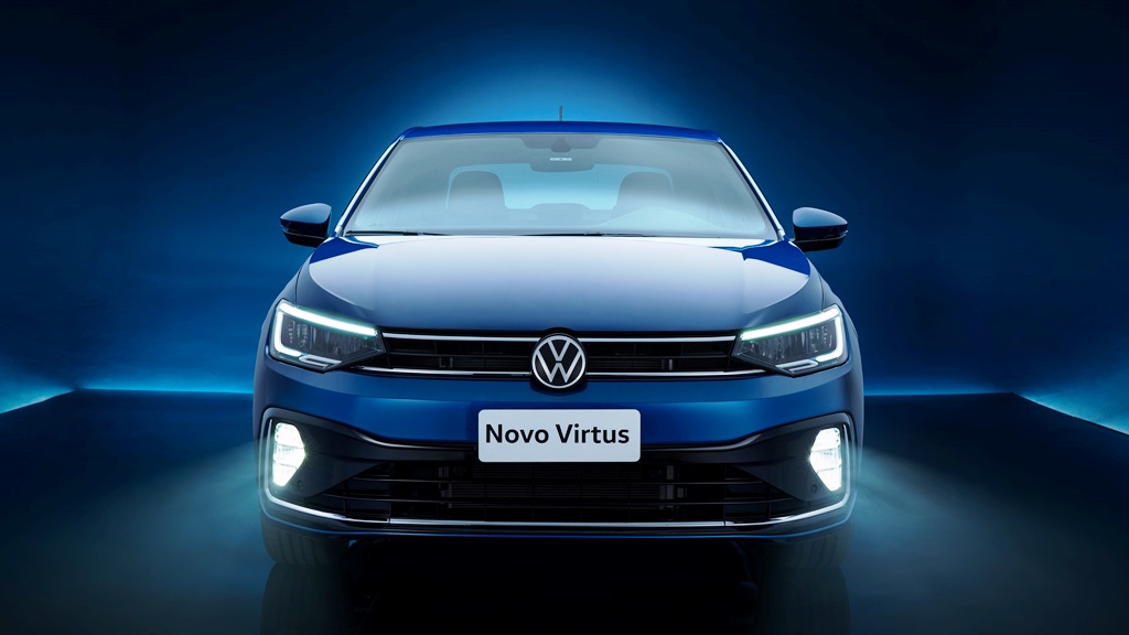 Lançamento: VW Virtus 2023 Frente