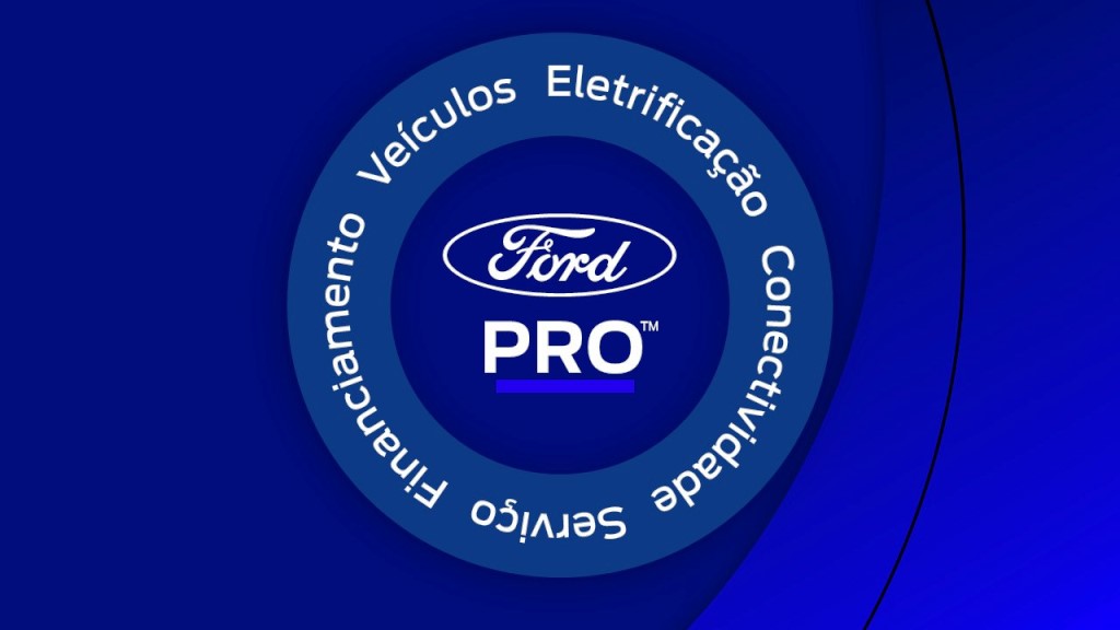 Ford Pro consolida a marca no segmento de comerciais leves Logo Ford Pro
