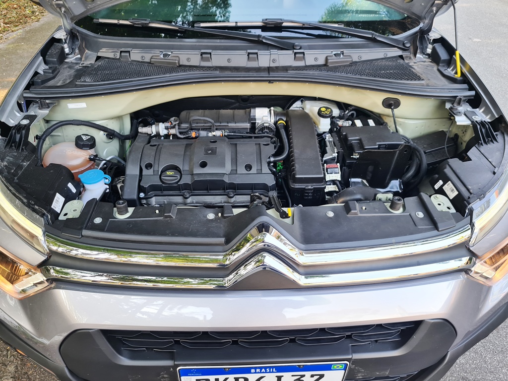 Avaliação: Novo Citroën C3 2023 FEEL PACK 1.6 automático Motor 1.6L