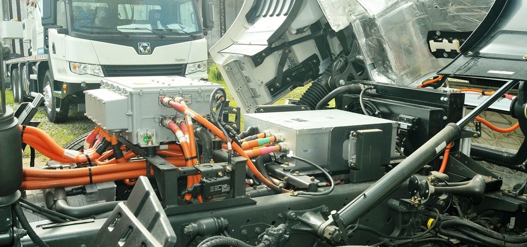 Lançamento: Caminhão elétrico XCMG E7-49T