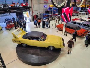 Plymouth Superbird 1970 é destaque no acervo do museu