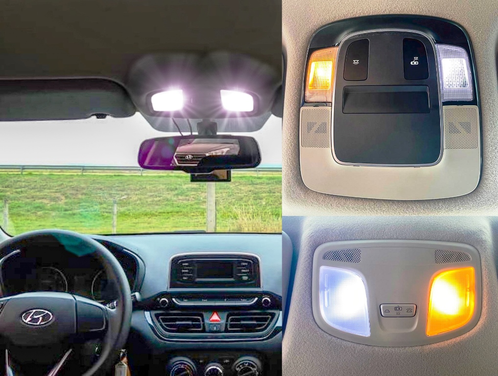 Mais opções para iluminar o interior do Hyundai HB20 e Creta 