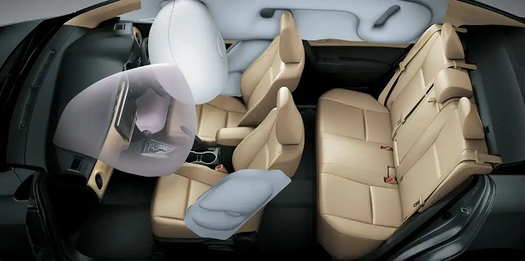 Airbag de modelos da Toyota podem apresentar defeito nos EUA