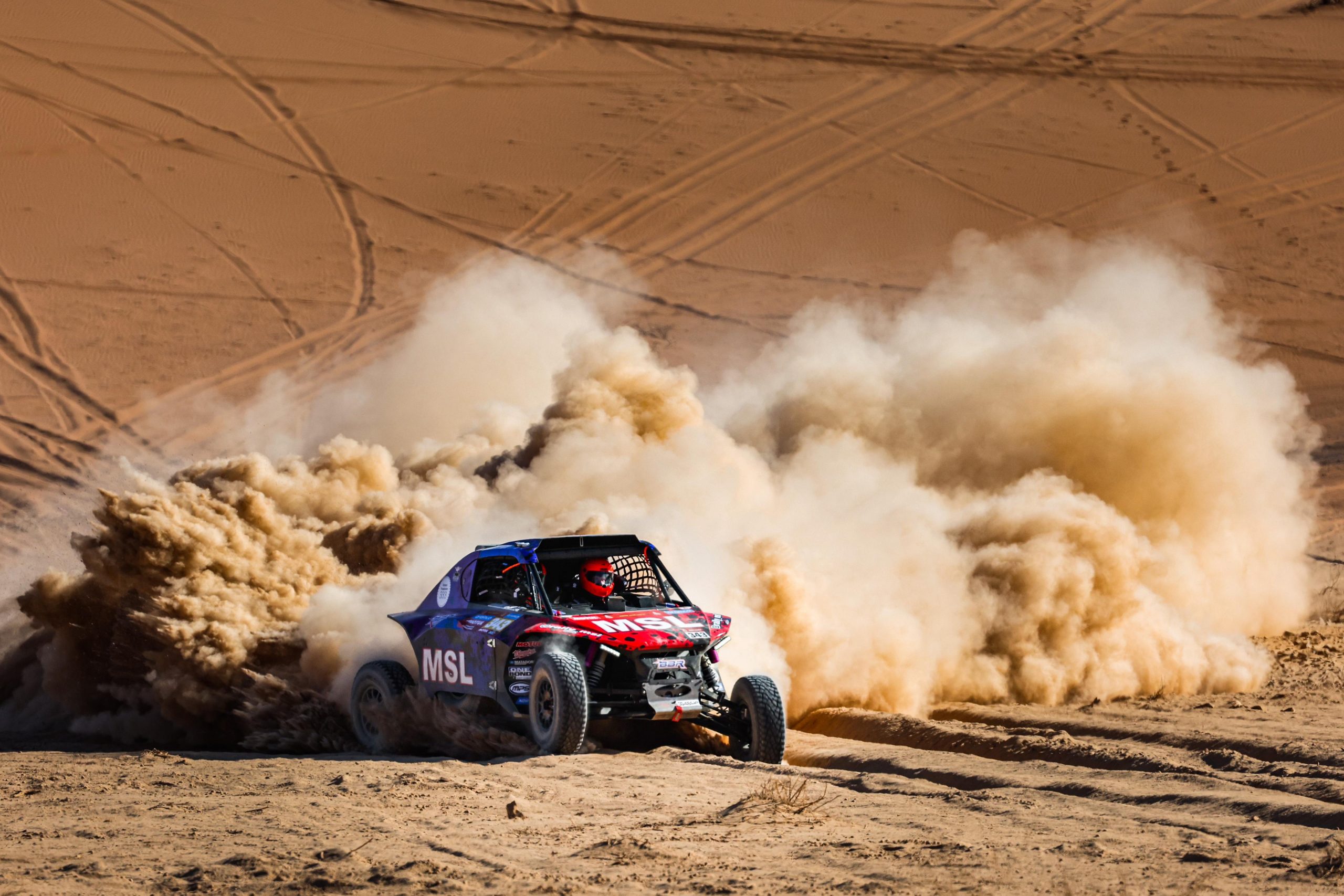 MSL Dakar 2024 com dicas de como dirigir na areia