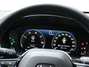 Avaliação: Honda Civic Híbrido eHEV 2024 Painel