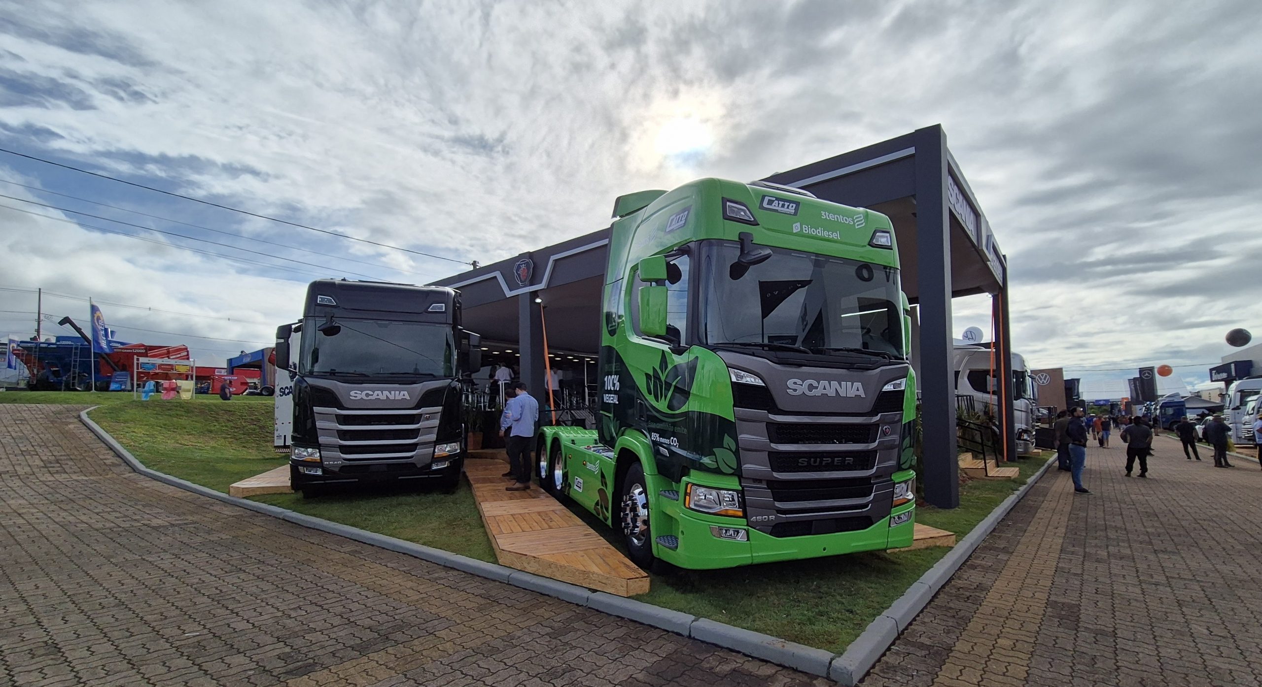 Scania que funciona com B100