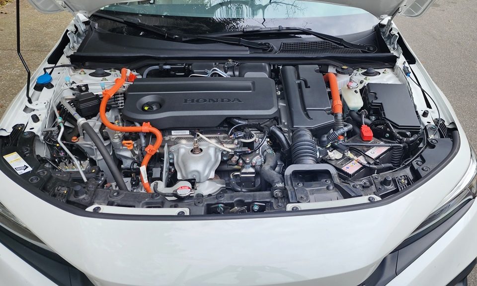 Avaliação: Honda Civic Híbrido eHEV 2024 Motor