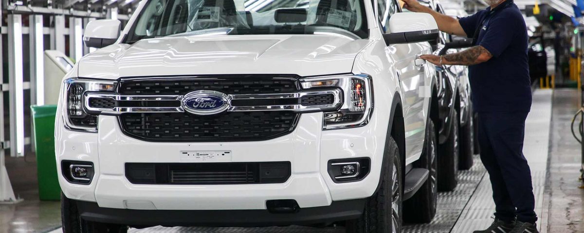 A Ford adequou a fábrica de Pacheco, na Argentina, para o lançamento da Ranger