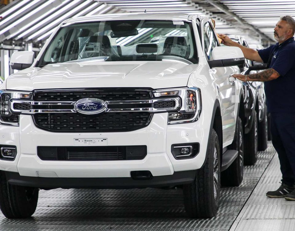 A Ford adequou a fábrica de Pacheco, na Argentina, para o lançamento da Ranger