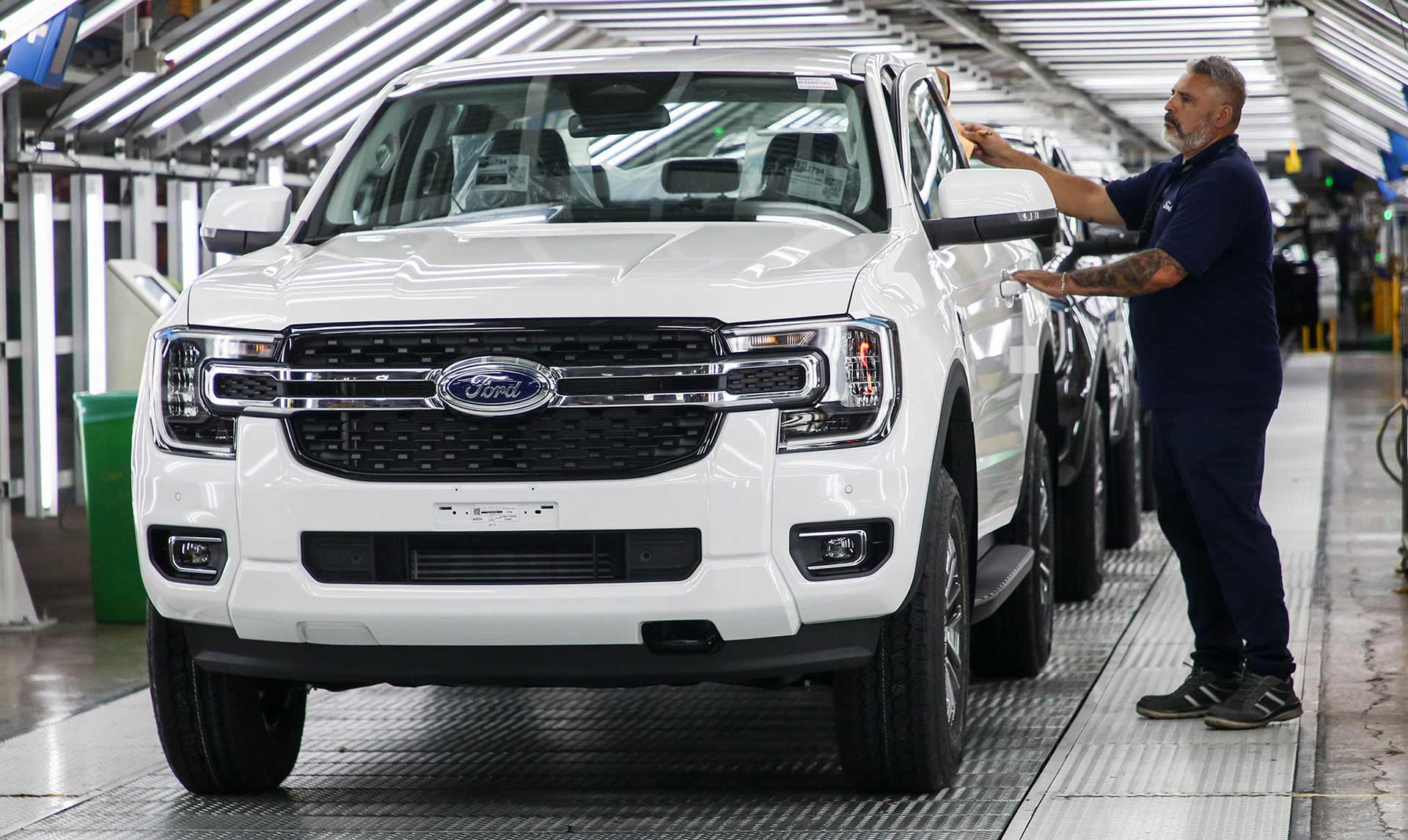 Ford inicia de motores da Ranger na América do Sul