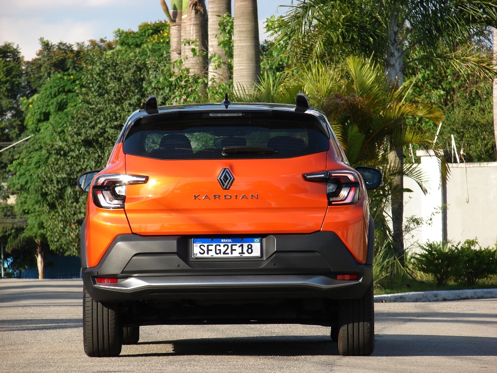 Avaliação: Renault Kardian Première Edition turbo TCe Traseira