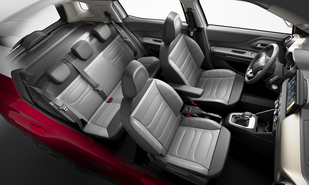 Avaliação: Citroën C3 Aircross Shine 7 lugares 2025 Espaço interno