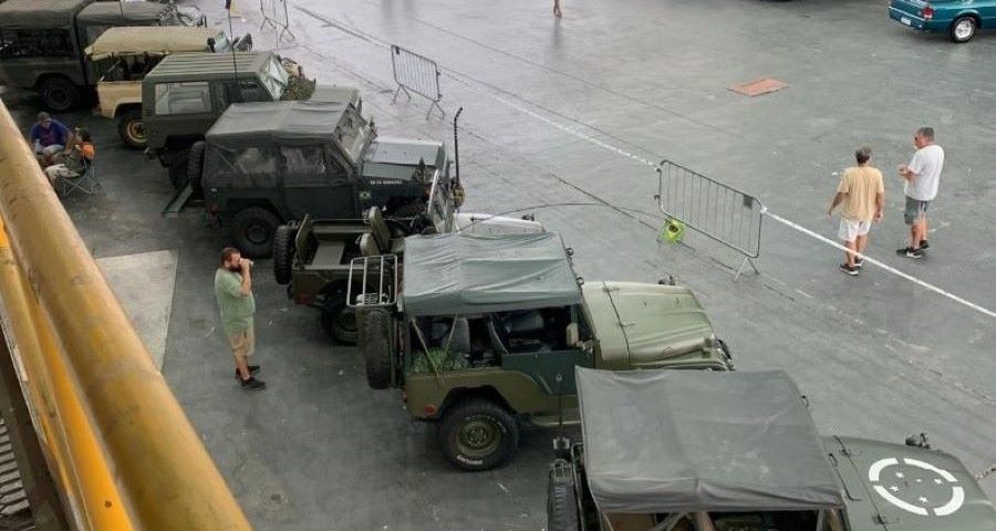 O visitante que passar pela 6ª edição do Encontro e Exposição de Carros Antigos do Campo de Marte poderá conhecer de perto carros militares que estiveram na Segunda Guerra Mundial