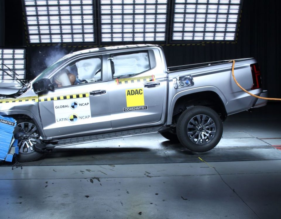 Mitsubishi Triton obteve cinco estrelas no Latin NCAP