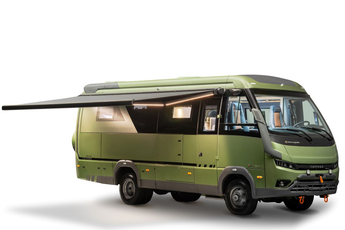 Marcopolo lança Nomade para o mercado de motorhome