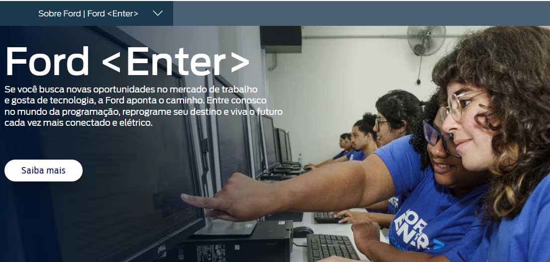 Ford Enter oferece curso de capacitação