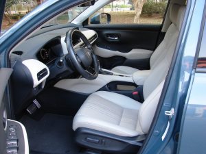 Avaliação: Honda ZR-V Touring o SUV do Civic Interior dianteiro