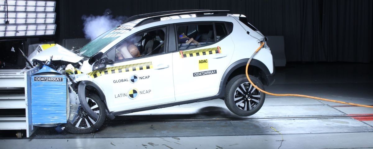 Latin NCAP tem 4 estrelas Kardian e zero para Sandero e Logan