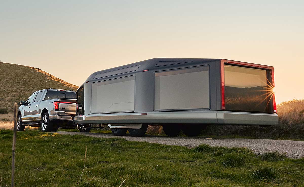 Motorhome Elétrico Lightship L1 que Muda de Tamanho