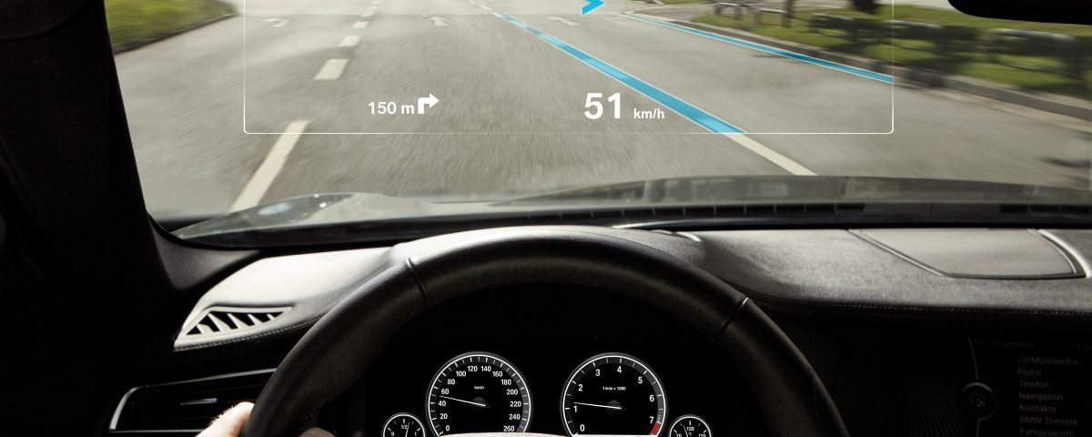 BMW e o sistema de head-up display