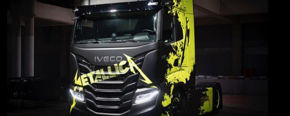 Caminhão do Metallica rende 60 milhões a Iveco