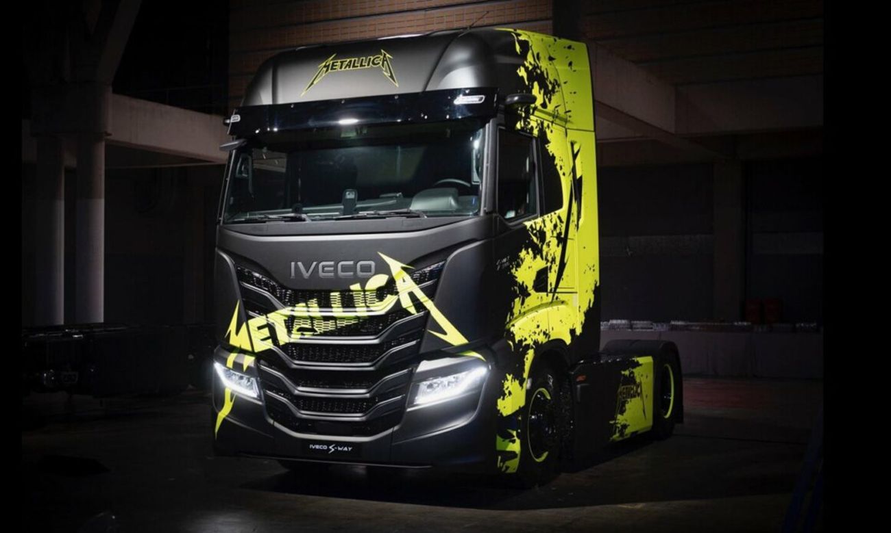 Caminhão do Metallica rende 60 milhões a Iveco