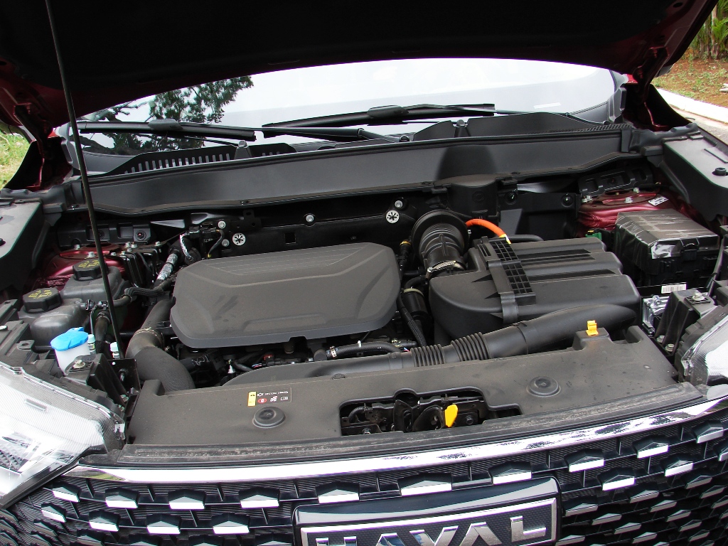 Avaliação: HAVAL H6 PHEV34 2025 Motor