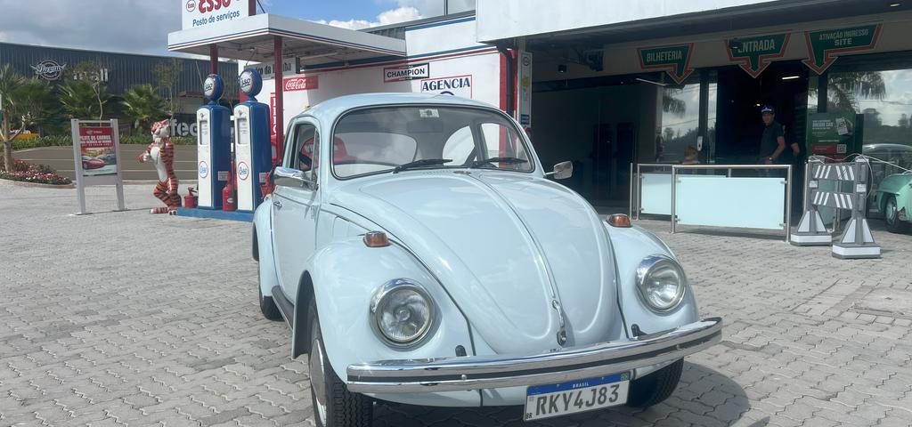 Raro Fusca automático é destaque em exposição no interior de SP