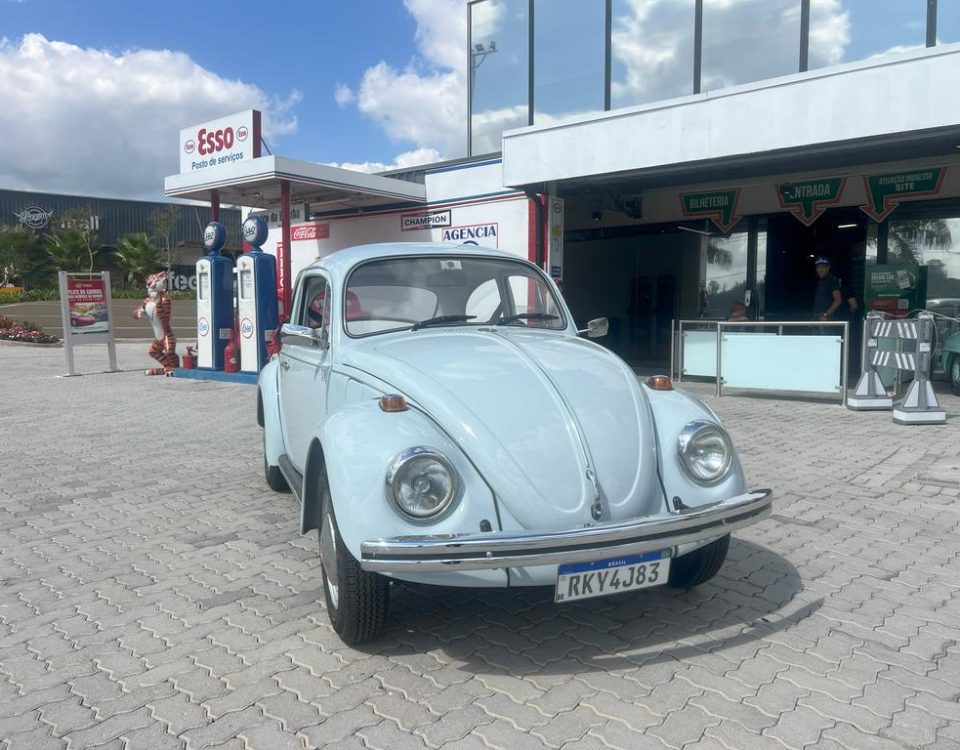 Raro Fusca automático é destaque em exposição no interior de SP