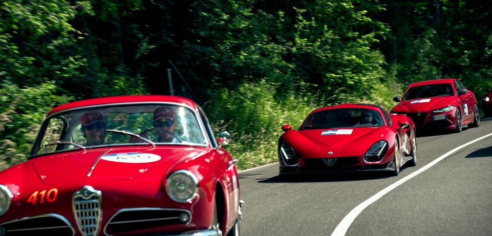 Alfa Romeo triunfa na 1000 Miglia de 2025