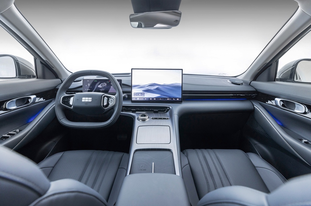 Lançamento: Geely EX5 SUV Elétrico Interior