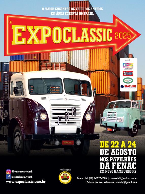 Cartaz Expo Classic 2025 de Novo Hamburgo