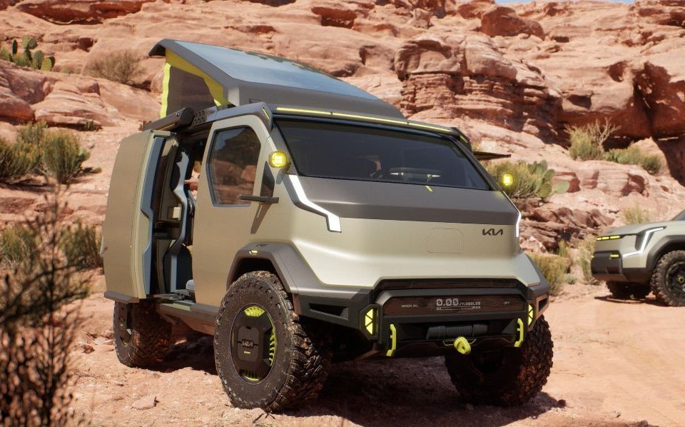 Kia cria elétrica que transforma qualquer trilha em lar