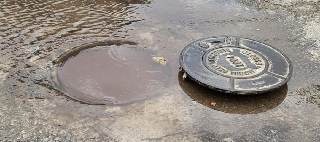 Atenção: tampas de bueiros estão sendo furtadas