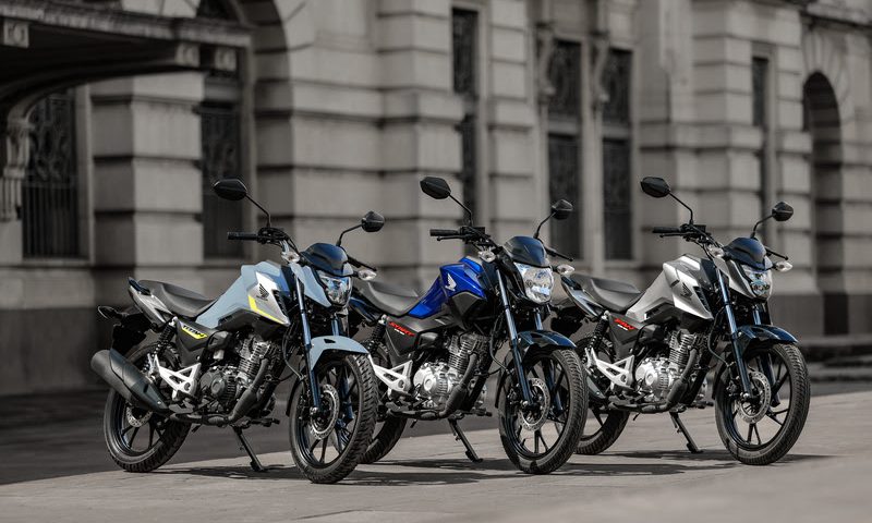 Honda CG 160 2026 ganha novas cores