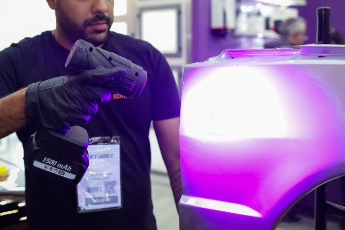 Tecnologia de raio UV para secagem ganha espaço