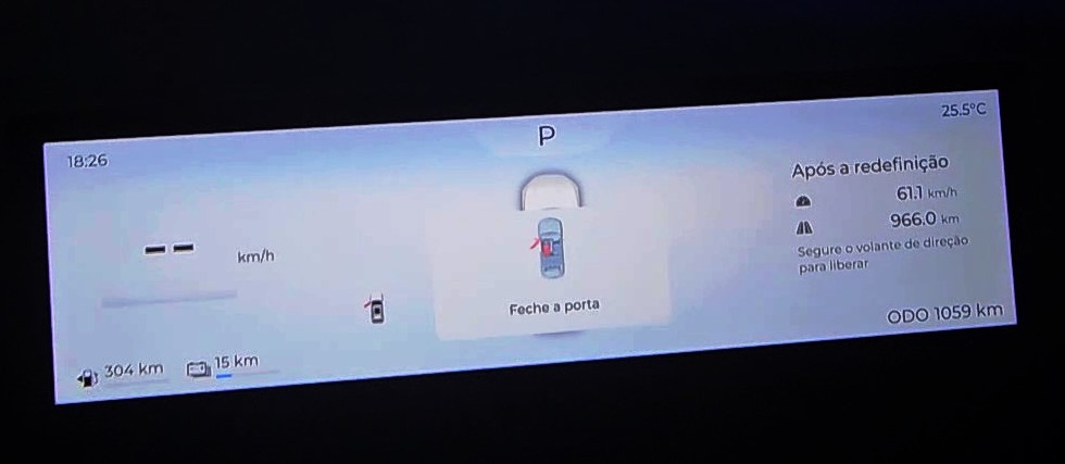 Lançamento: OMODA 5 HEV E OMODA 7 PHEV Imagem do painel de instrumentos