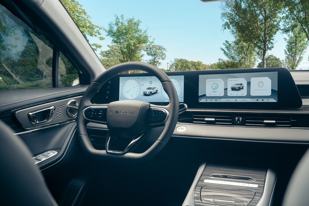 Lançamento: OMODA 5 HEV E OMODA 7 PHEV Painel