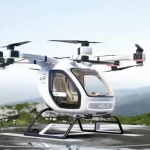 GAC apresenta carro voador no Salão do Automóvel