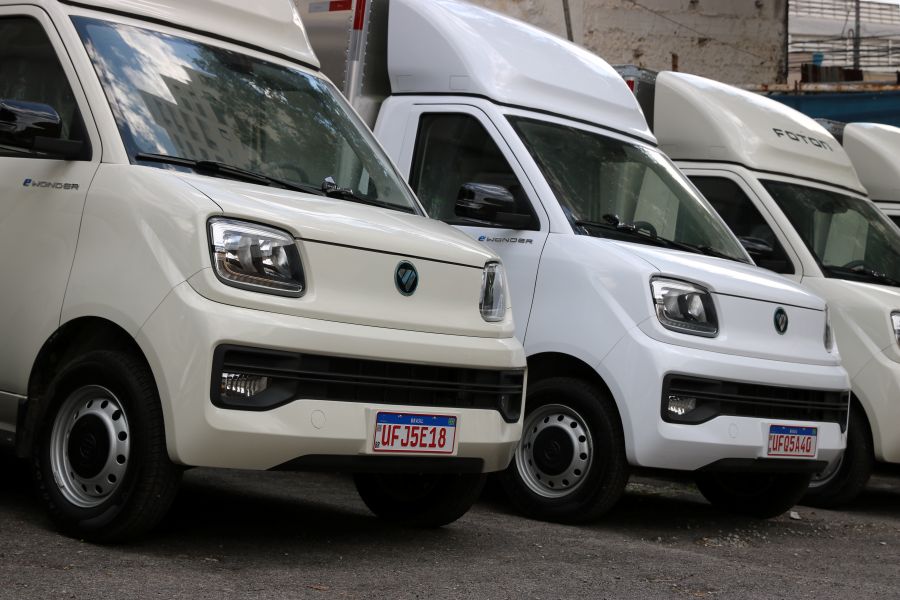 A Foton antecipou a venda no Brasil do eWonder