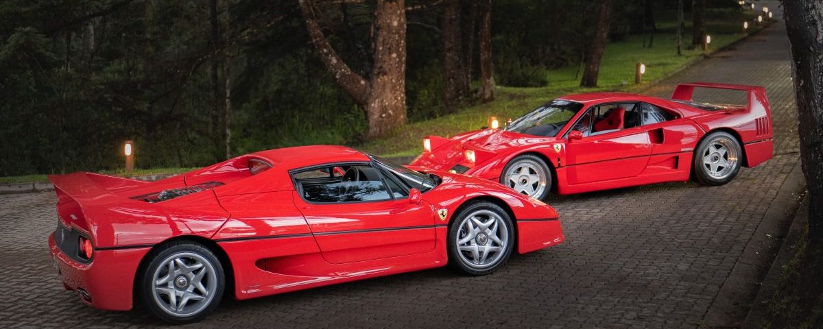 Ferrari F40 e F50 têm desfile marcado no Carnaval