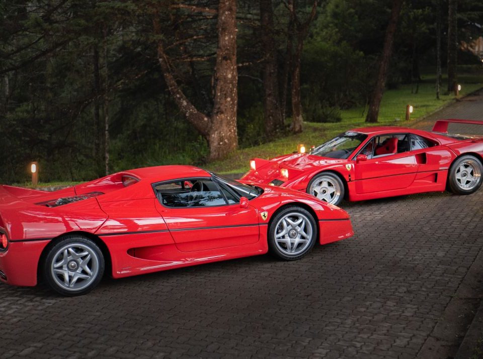 Ferrari F40 e F50 têm desfile marcado no Carnaval